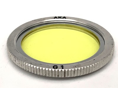 AKA Farbfilter G1 hellgelb/light yellow Filter 32mm Kreisförmig Filtergewinde