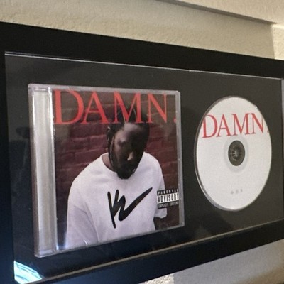 Kendrick Lamar DAMN. CD Signed in Frame 