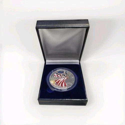1999 - 1 oz Fine Silver American Eagle Walking Liberty dollar U.S. Mint With Coa