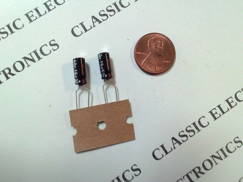 Panasonic Compact 15uF 50V Radial Lead Electrolytic Capacitor  USA Seller - Picture 5 of 5