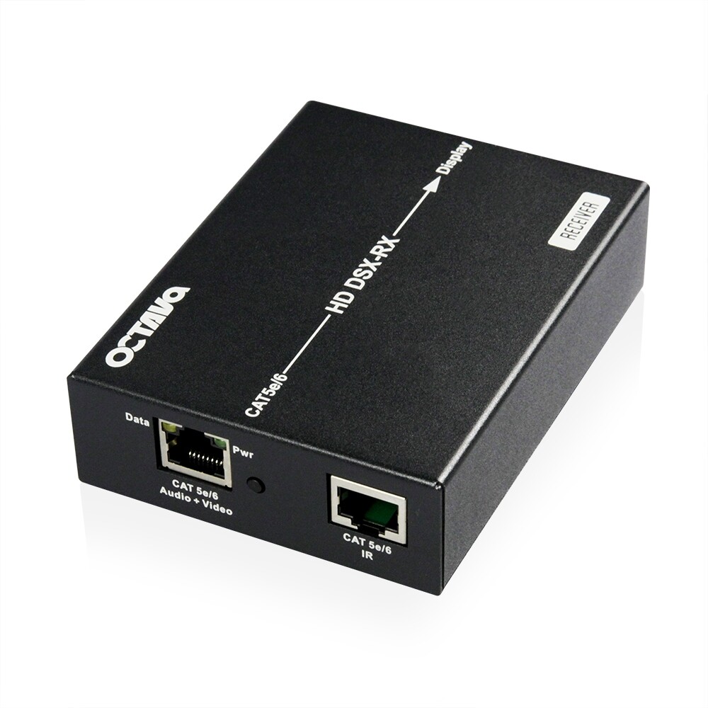 Octava HDMI over LAN/IP Extender (Reciever) with optional IR Passthru