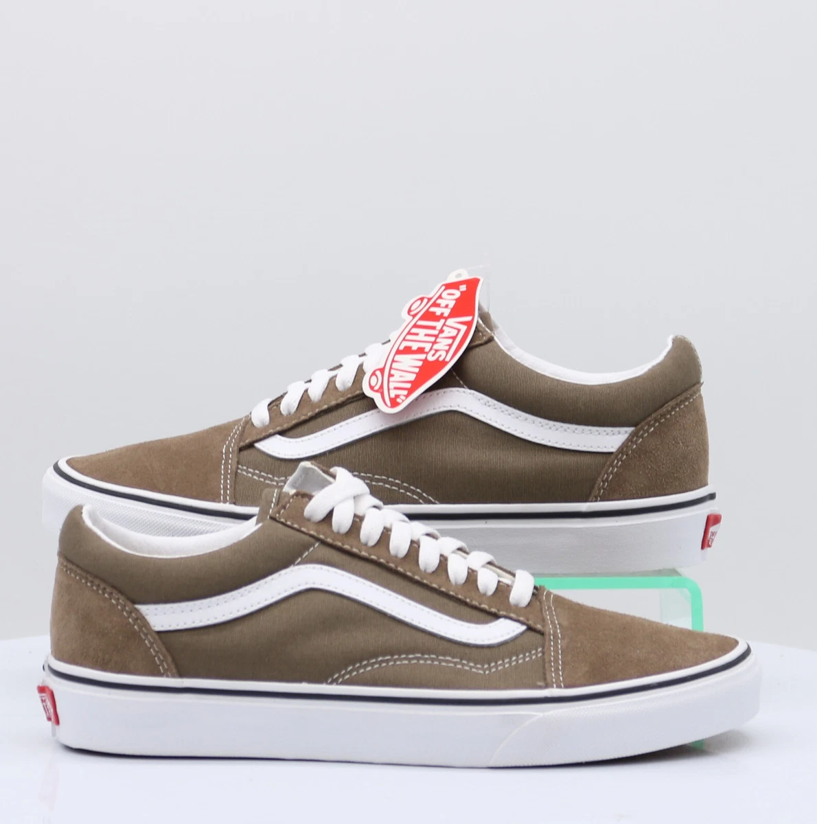 VANS OLD SKOOL MENS TRAINERS UK 7.5 EU 41 THEORY WALNUT BROWN RRP