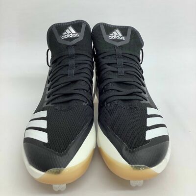 Adidas Icon 4 Boost Baseball Cleats Shoes black white new CG5157 Men’s Size 12 Adidas Boost Icon 4 Fusion Core Black/ White Baseball Cleats  main image 4