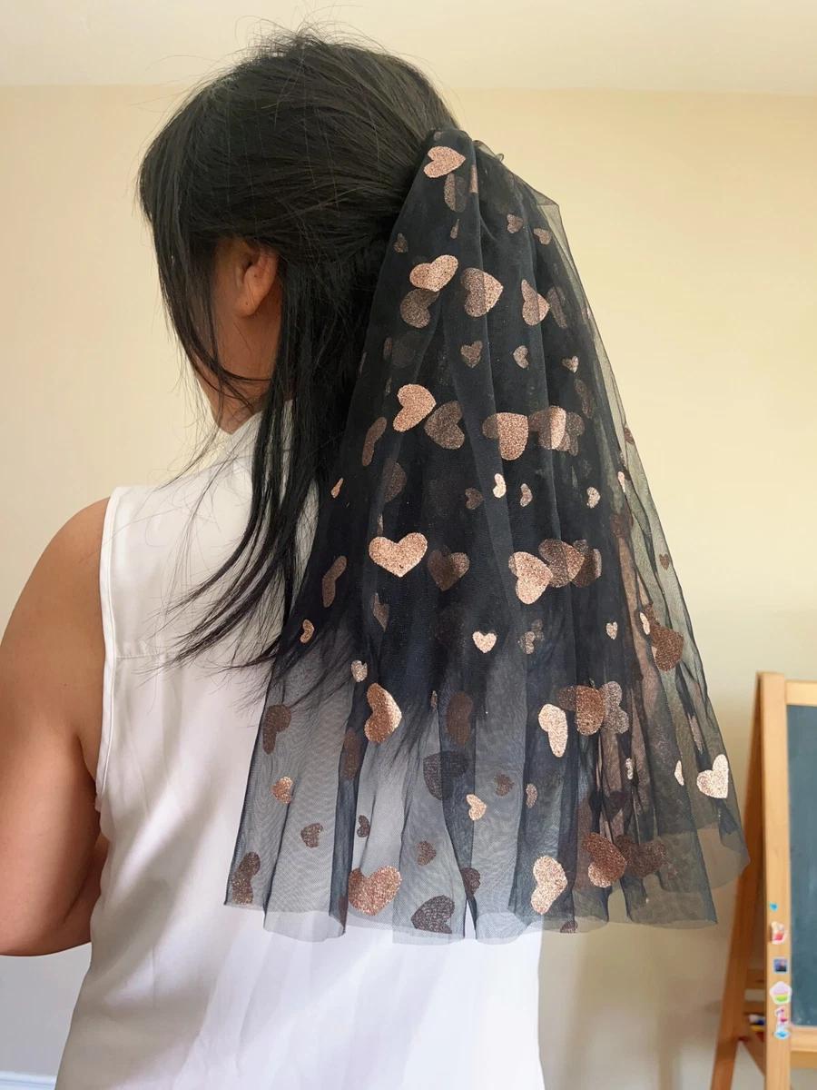 Las mejores ofertas en Negro Corto Net Bridal Veils | eBay