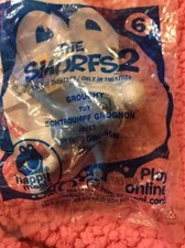 NIP McDonalds Happy Meal Toy SMURFS 2 Grouchy. 6