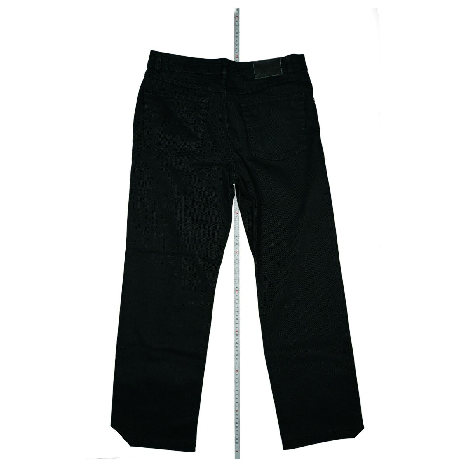 Perma Black By BRAX Carlos Men's Jeans Size 50 W34 L30 Black Top | eBay