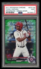 2017 Bowman Chrome - Prospects Yasel Antuna #BCP199 Green Shimmer Refractor /99