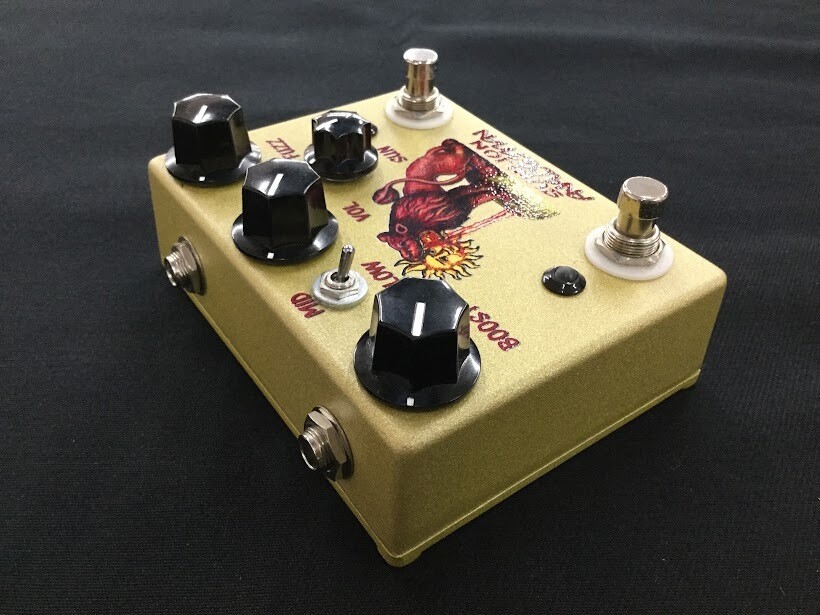 ANALOG.MAN Sun Lion MK1.5 Fuzz Guitar Effect Pedal Rare