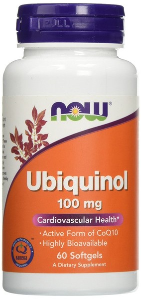 Now Foods, Ubiquinol 100Mg Coq10 Herz Kreislauf 60 Weichkapseln Super Preis-image