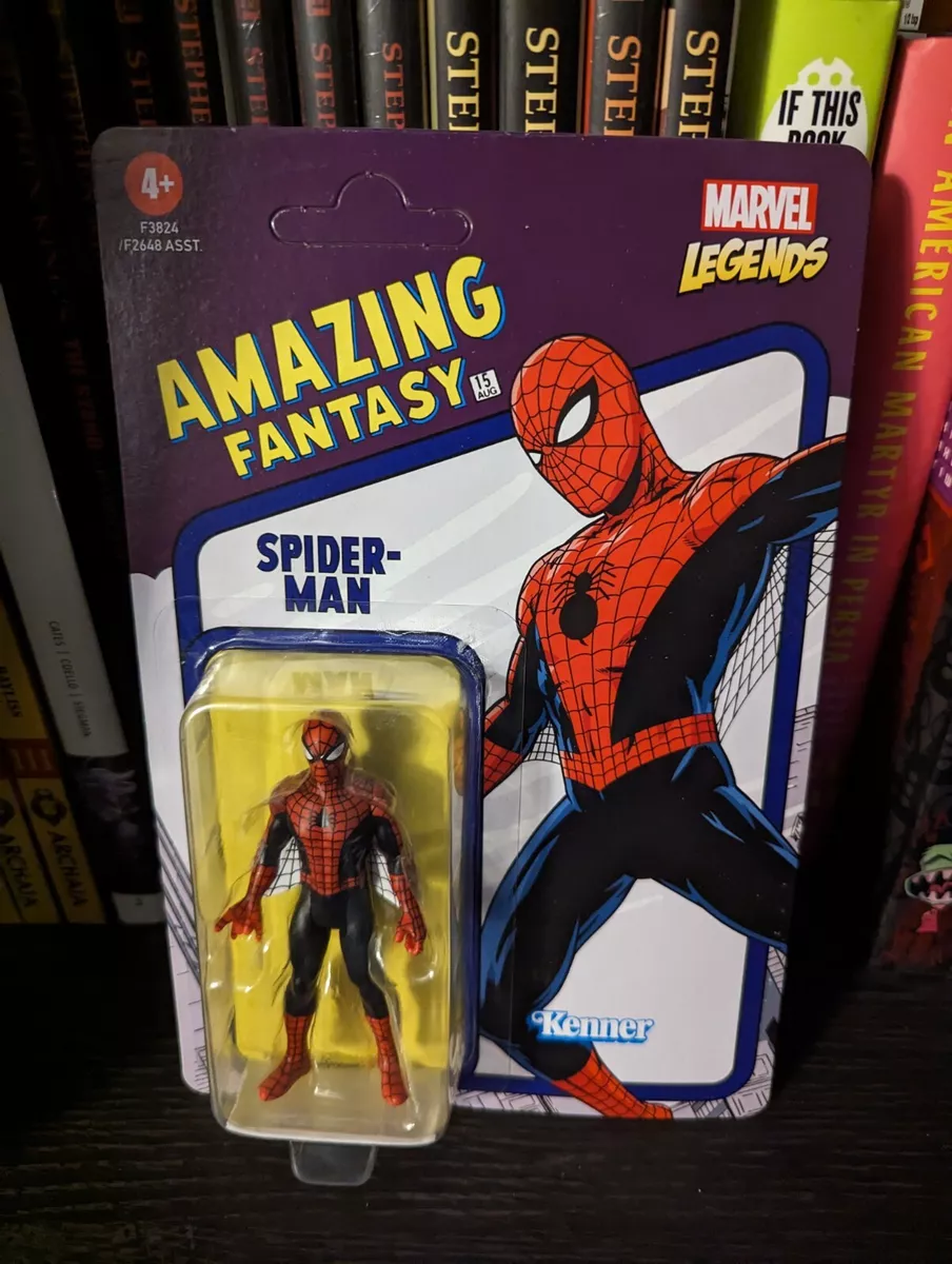 Homem Aranha Marvel Legends Amazing Fantasy Spider Man Hasbro Action Figure  Review 