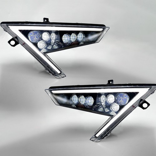 LED Headlights With DRL HI/Low For Polaris RZR PRO XP 2020-2024 #2414538,2414539 - Picture 10 of 14