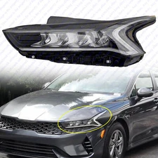 For 2021 2023 Kia K5 LX EX Front Full LED Headlight Lamp Assembly Left Driver
