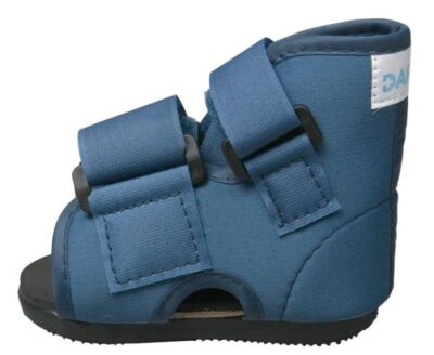 one Slimline Cast Boot  Pediatric Navy Blue Size (L) Large/(M)Medium/(S)Small