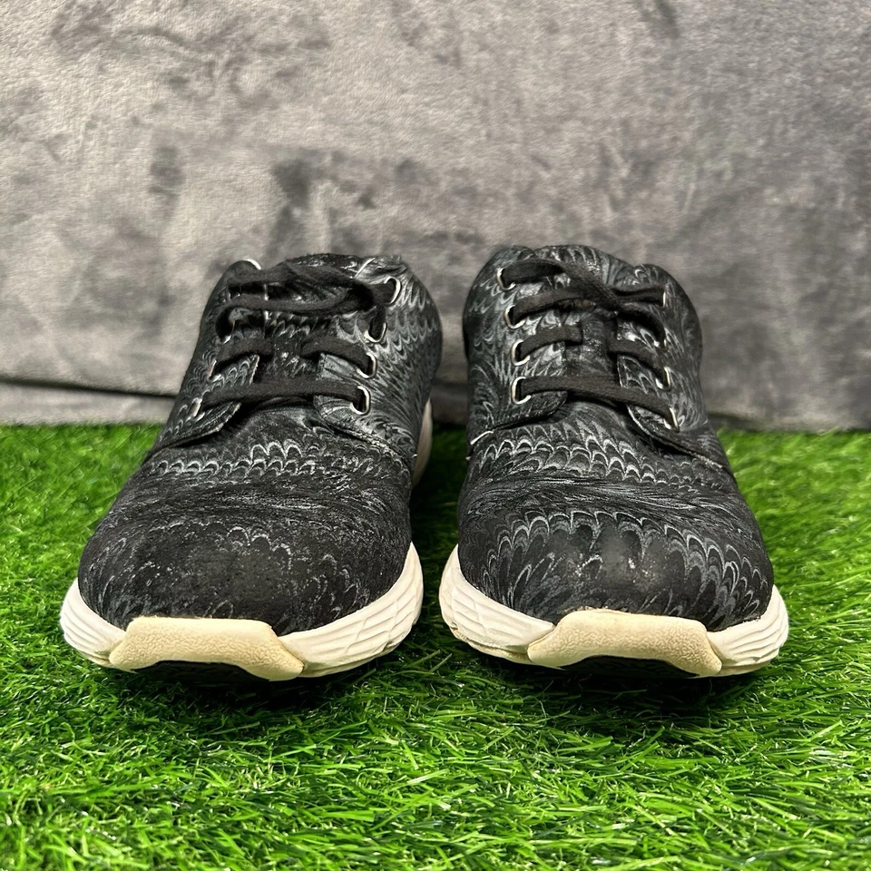 Nurse Mates Align Mujer 10 M Negro Zapatos Tenis Atléticos Caminar Con Cordones Foto 2 de 4