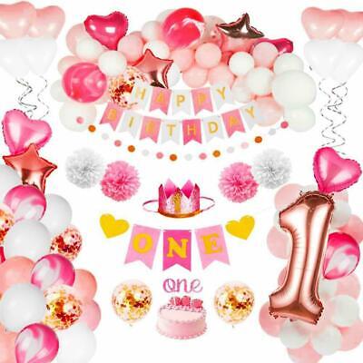 Mouse Balloons 1st Birthday Party Balloons Amycute Girls 1st Birthday Decorations 1st Birthday Decoration Party Shower Photo Props. Rose 