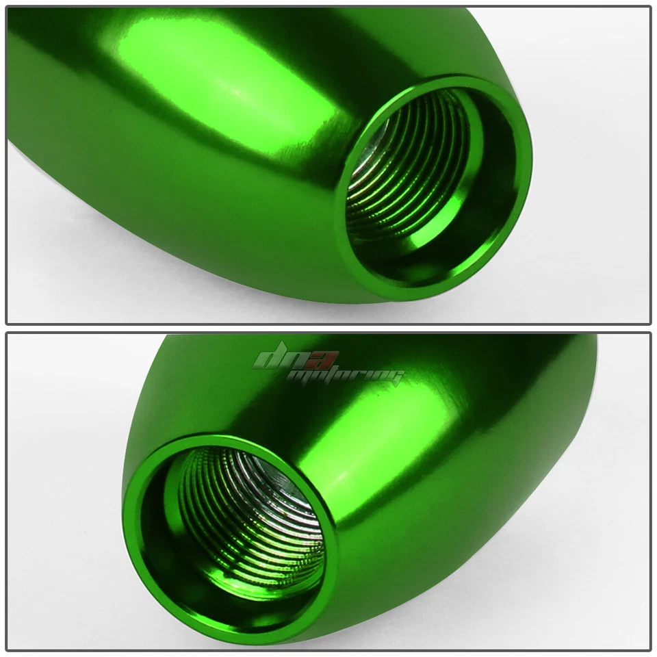 M10 X 1.5 THREAD PITCH IN 5-SPEED MANUAL RACING SHROT SHIFTER GREEN KNOB+REVERSE - Изображение 3 из 4