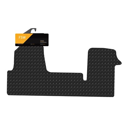 5mm Heavy-Duty Rubber Van Mat – 1 Piece – Fits Renault Master 2010-2019