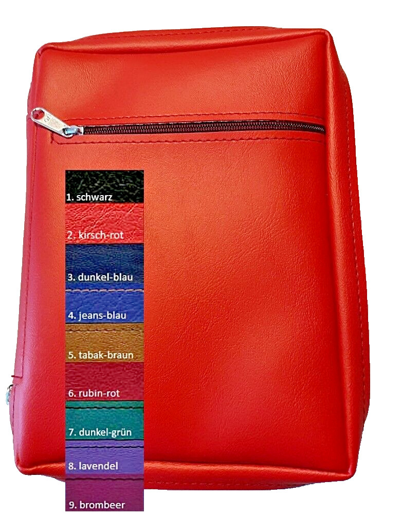 Bibelhülle, Köbsch - Bibeltasche für Schlachter 2000 (021 u. 051) - in 9 Farben