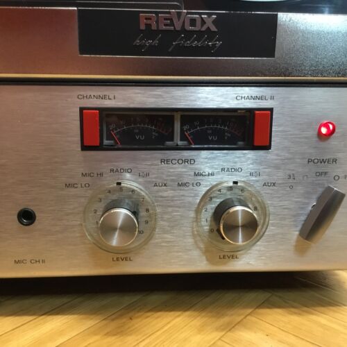 REVOX A77 Tonbandgerät Gebraucht ,mit Viel Zubehör Nr G 002033 selten. Lesen. - Bild 8 von 18