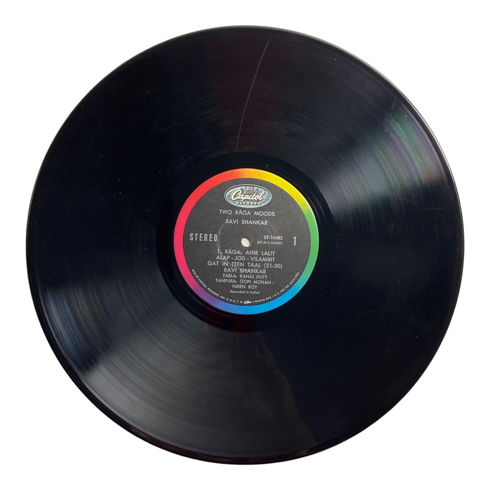 Ravi Shanker TWO Rāga MOODS Vinyl LP Stereophonic ATCO 1967 ST 10482