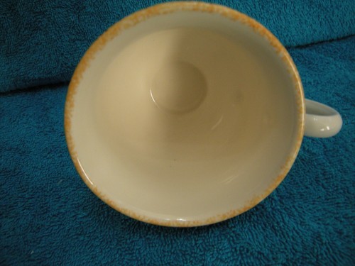 TWO X MOORLAND OF CHELSEA WORKS (BURSLEM) SPONGEWARE CUPS & SAUCERS. - Picture 7 of 9