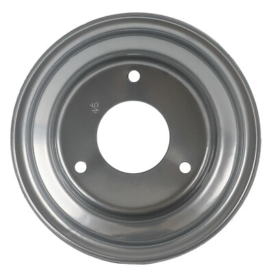 6'' Silver 3 Lug Wheel Rim for 145x70-6 GoKart ATV Quad Buggy Scooter Trike Bike