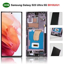 OEM For Samsung Galaxy S23 Ultra 5G SM-S918U LCD Display Screen Assembly Purple