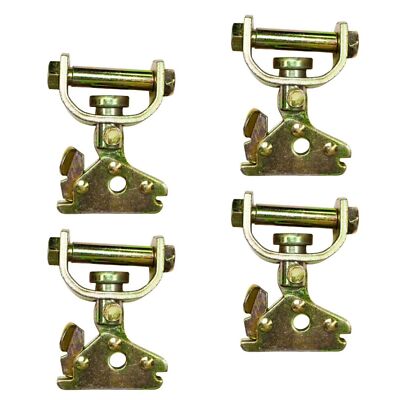 DC Cargo E-Track Roller Idler Fitting, 4-pack