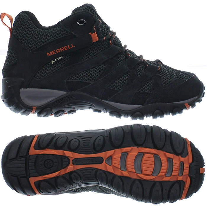 Merrell Alverstone Mid GTX black men s trekkingshoes hiking