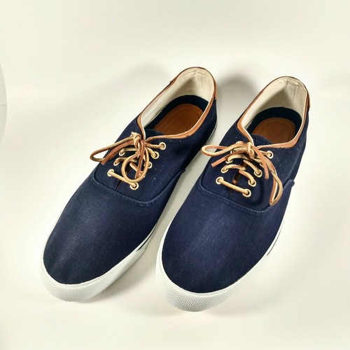 Sebago Docksides Mens 13M Canvas Boat 