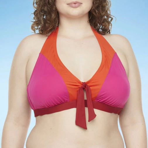 Bikini Halter Swimsuit Top and bottoms Plus size 22 womens Halter