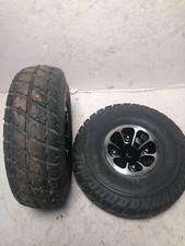 Jazzy J6 drive wheels 3.00-4 dark gray solid pair