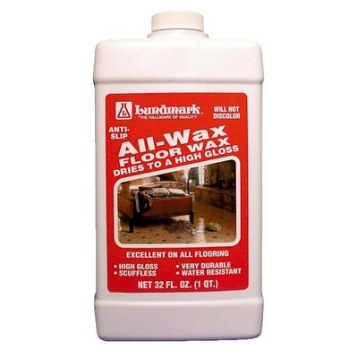 32oz All Wax Floor Wax Partno 8146 By Lundmark Wax Co Single