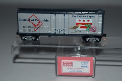 N Scale MTL District of Columbia 40' Single Door Boxcar 1800 C46598