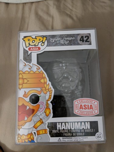 Funko Pop! Asia Exclusive Legendary Creatures & Myths Hanuman #42 (TRANSLUCENT) Funko Pop! Asia Exclusive Legendary Creatures & Myths Hanuman #42 (TRANSLUCENT) | Funko Pop | 2 Funko Pop! Asia Exclusive Legendary Creatures & Myths Hanuman #42 (TRANSLUCENT) | Funko Pop