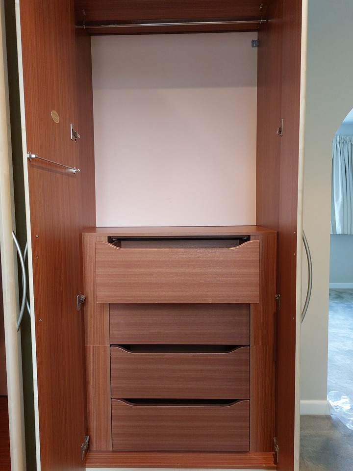 Hammond's Fitted Wardrobes with mirror, desk, stall, draws in good