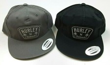 Hurley Men's Roped In Snapback Hat Cap  Grey or Black