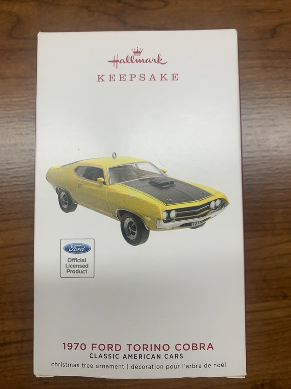 2019 Hallmark Keepsake Ornaments 1970 Ford Torino Cobra  NIB
