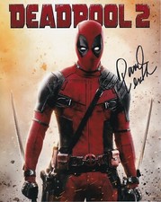 DAVID LEITCH signed Autogramm 20x25cm DEADPOOL 2 in Person autograph COA