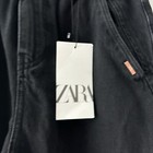 Zara Baggy Paperbag Jeans, Black, size USA 0, S, High Waist, Stretch, Slouchy — photo 8