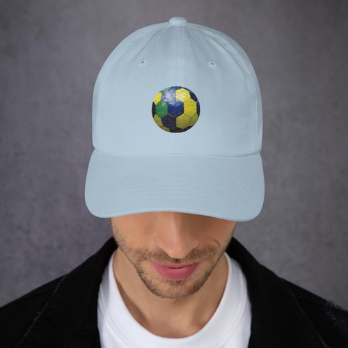 Soccer Hat Embroidered Classic Style Perfect For Parent Or Children Adjustable - Picture 11 of 12