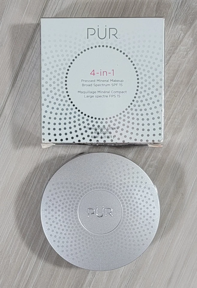 PUR 4-In-1 Pressed Mineral Makeup Broad Spectrum SPF 15 Truffle DPP4 0.28oz New - Image 2 of 4