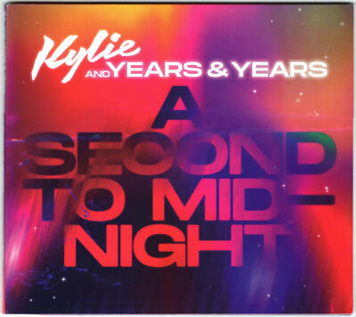 Kylie Minogue and Years & Years - 'A Second To Midnight' seltene 1-Track CD Single