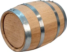 1 Gallon Oak Barrel - Wooden Whiskey Wine (5 Liter) - 1 