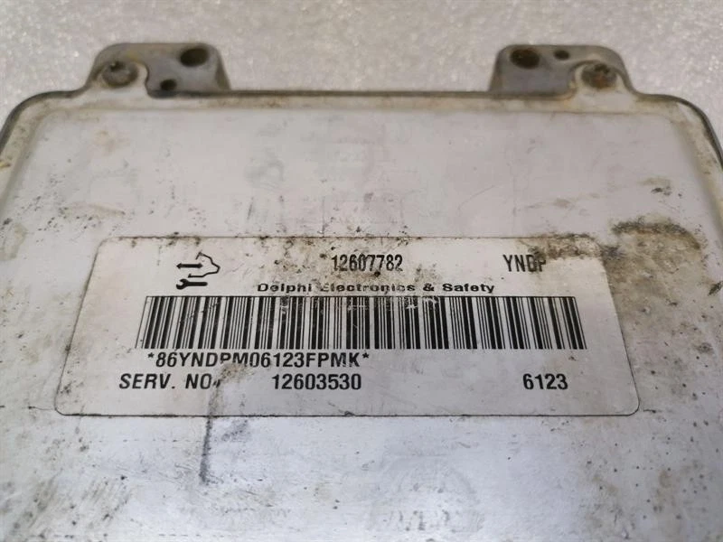 CADILLAC STS-V STS LC3 Engine ECU 12607782 Motorsteuergerät 15884958 - Immagine 3 di 4
