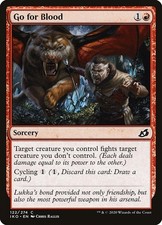 [MTG] Go for Blood (122) (IKO) LP-HP