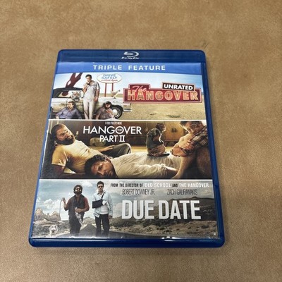 The Hangover / The Hangover II / Due Date (Blu-ray, 2009-2011) 3-Disc Set