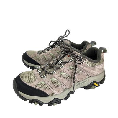 Merrell Moab 3 Womens Hiking Trail Shoes Brindle Tea Gray Vibram 9.5 M NWT NIB
