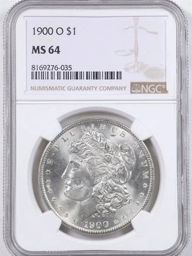 1900-O $1 Morgan Silver Dollar MS64 NGC 8169276-035