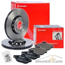 BREMBO COATED BREMSSCHEIBEN Ø258 BELÜFTET+BELÄGE VORNE FÜR FORD PUMA BJ 00-02